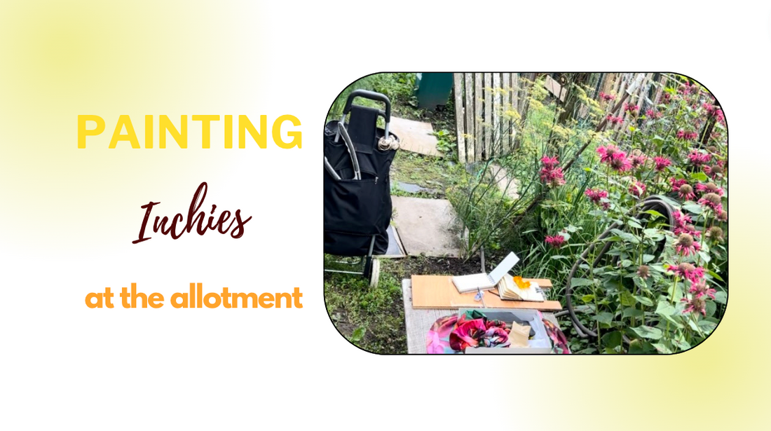 Painting at the Allotment