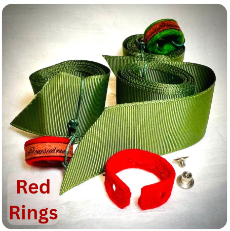 ROSE MERRY POP-IN ACCESSORIES - Ring & Ribbon, Choker/Belt/Hat Band One Seed Wonders