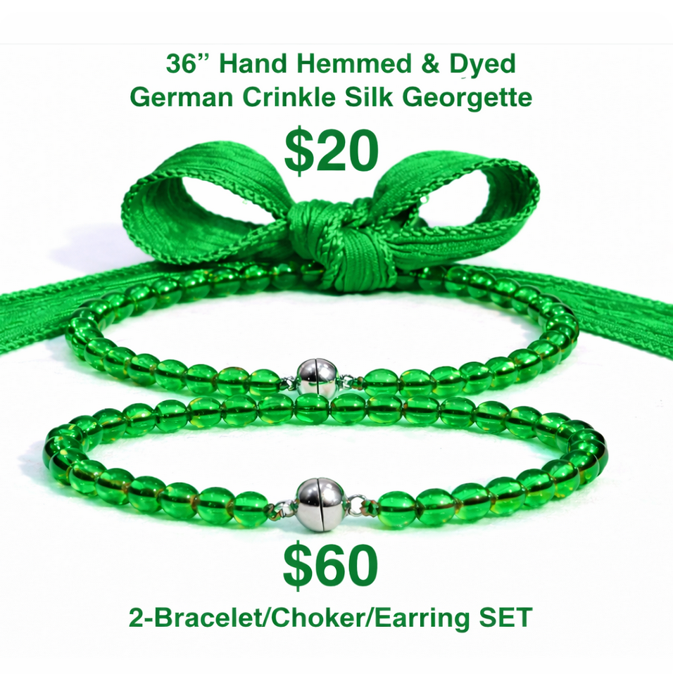 Knotty Silk'n Glass Beaded SETS, KITS & BITS One Seed Wonders