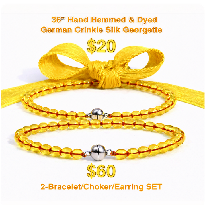 Knotty Silk'n Glass Beaded SETS, KITS & BITS One Seed Wonders