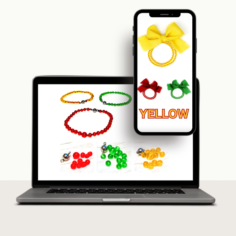 Knotty Silk'n Glass Beaded SETS, KITS & BITS One Seed Wonders