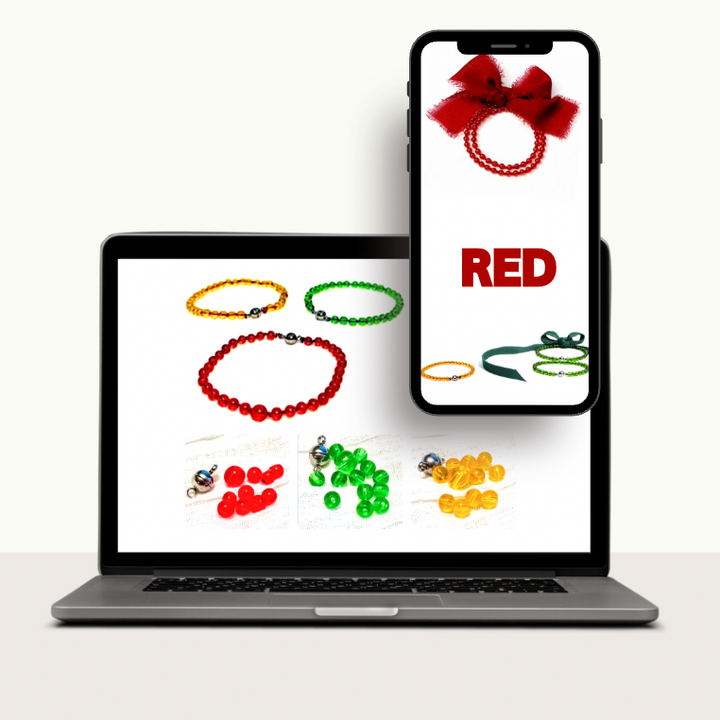 Knotty Silk'n Glass Beaded SETS, KITS & BITS One Seed Wonders