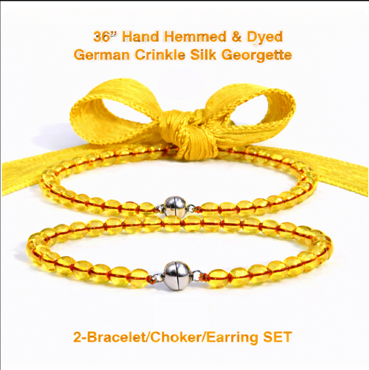 Knotty Silk'n Glass Beaded SETS, KITS & BITS One Seed Wonders