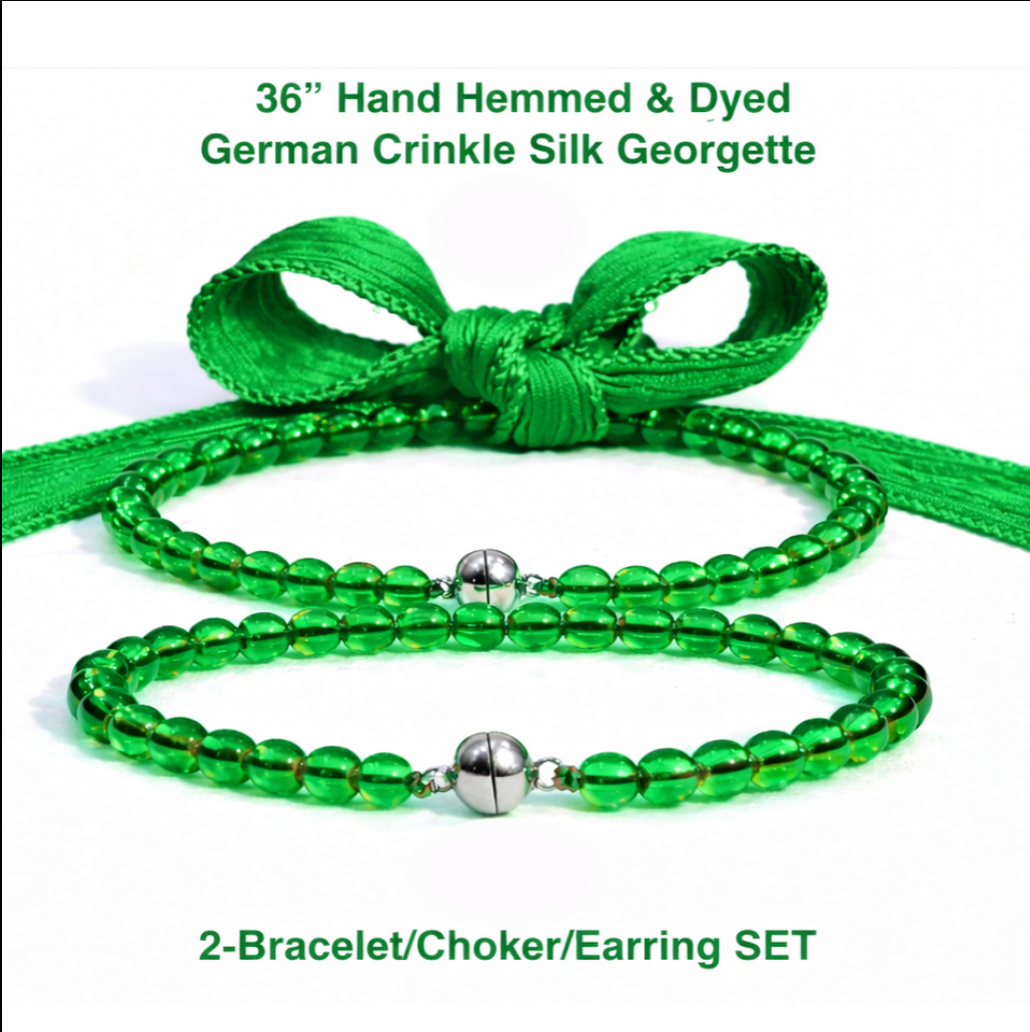 Knotty Silk'n Glass Beaded SETS, KITS & BITS One Seed Wonders